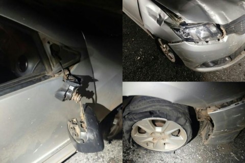 Motorista embriagado e sem CNH bate carro em palco de rodeio em Formoso